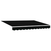 Tenda da Sole | Tenda Retrattile Nero 300 x 250 cm Poliestere e Acciaio