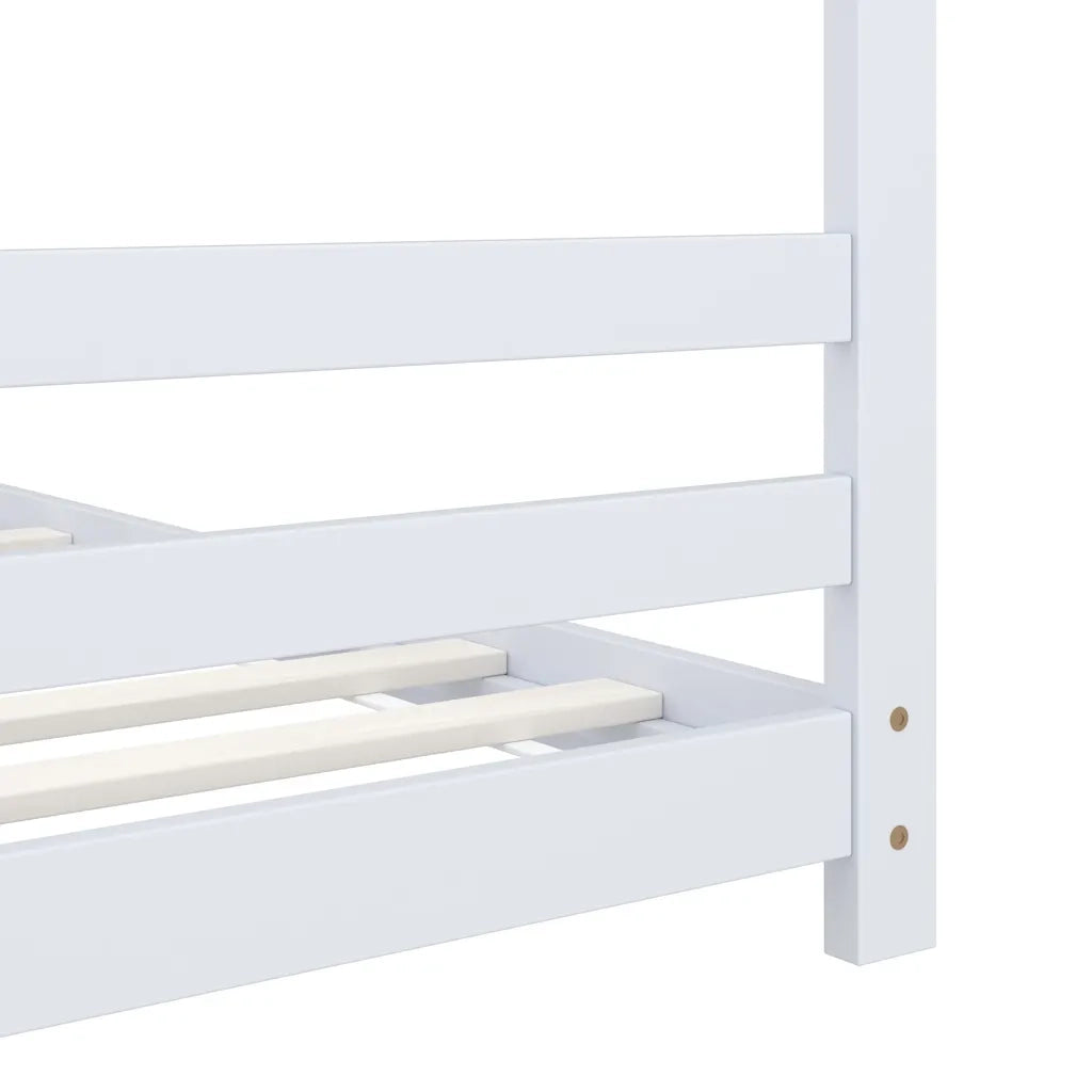Giroletto per Bambini Bianco in Massello di Pino 70x140 cm cod mxl 77774
