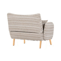 Divano moderno due posti - Xylo - Ultraconfortevole con cuscini braccioli e sacchetto