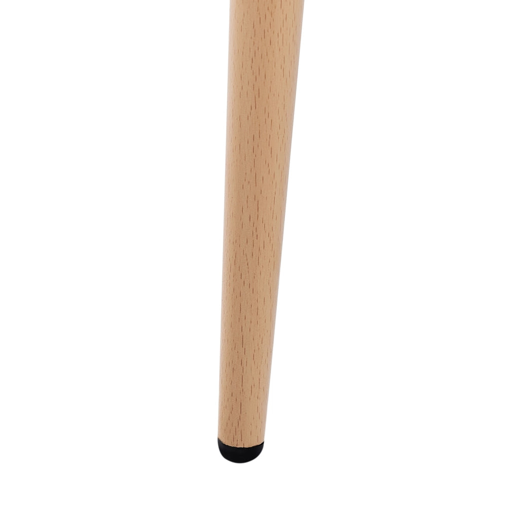Set di 4 sedie da pranzo Seduta sintetica nera Gambe in metallo Seduta moderna semplice e minimalista