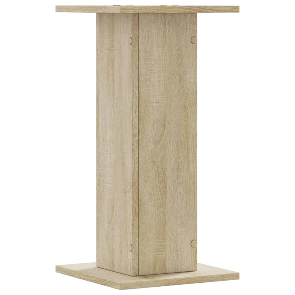 Portavasi mobili per fiori set da 2 legno ingegnerizzato Sonoma marrone 02_0045342
