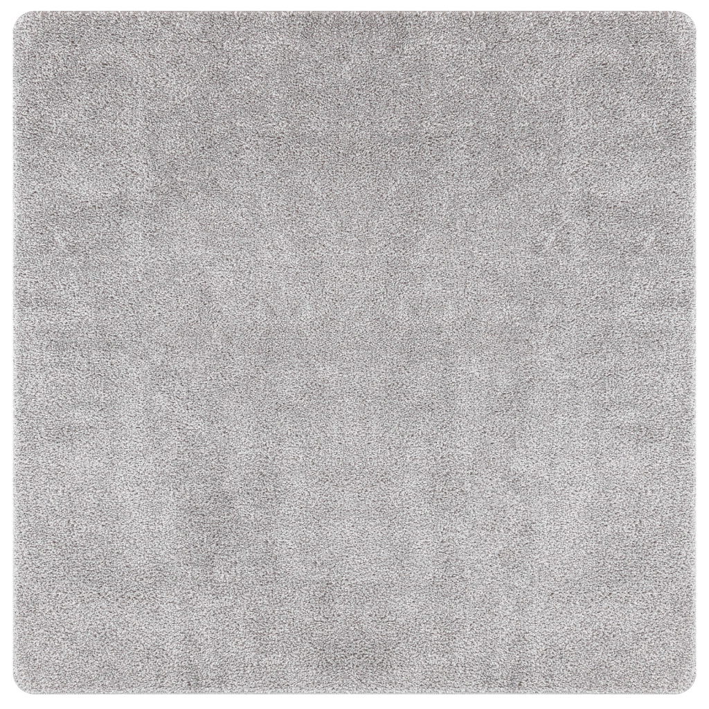 Tappeto Shaggy con retro in lattice Grigio 160x160 cm