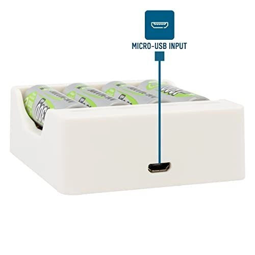 Ansmann BASIC IV carica batterie Universale USB