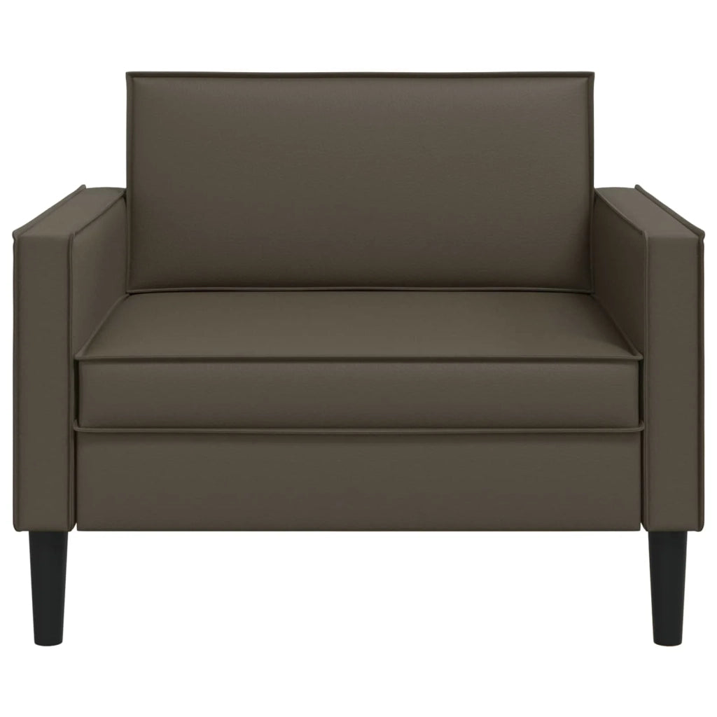 Poltrona XL Marrone Similpelle 42043520