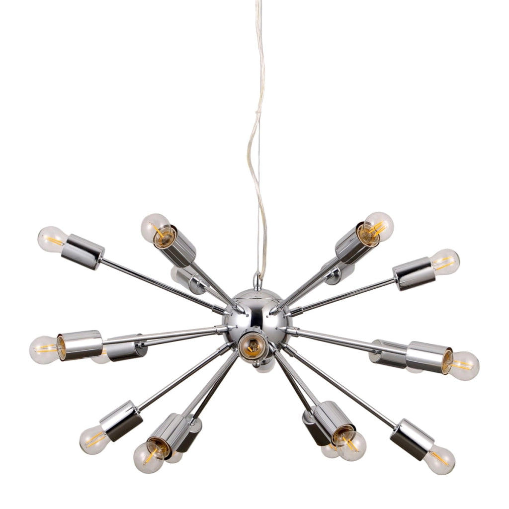 Lampadario Italux Theo moderno cromato 18xE27 AD20000-18A