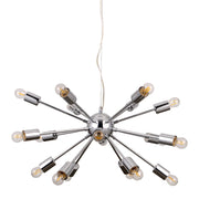 Lampadario Italux Theo moderno cromato 18xE27 AD20000-18A