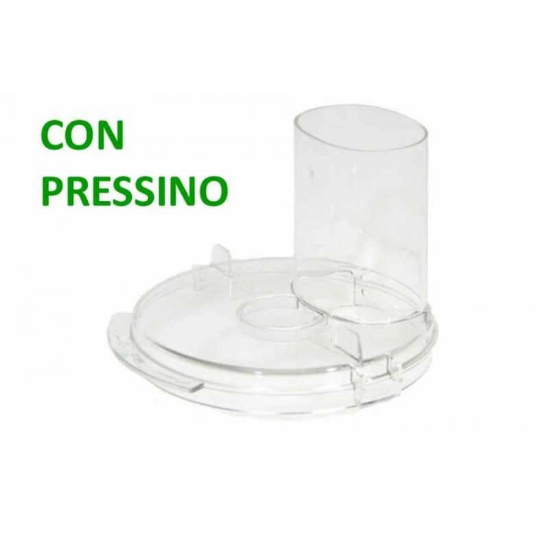COPERCHIO CON PRESSINO ROBOT DA CUCINA BRAVO SIMAC Vecchia versione - SIMAC