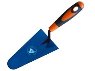 CAZZUOLA PUNTA TONDA MANICO BI-MATERIAL- - mm.160 - 6 pezzi ALTE