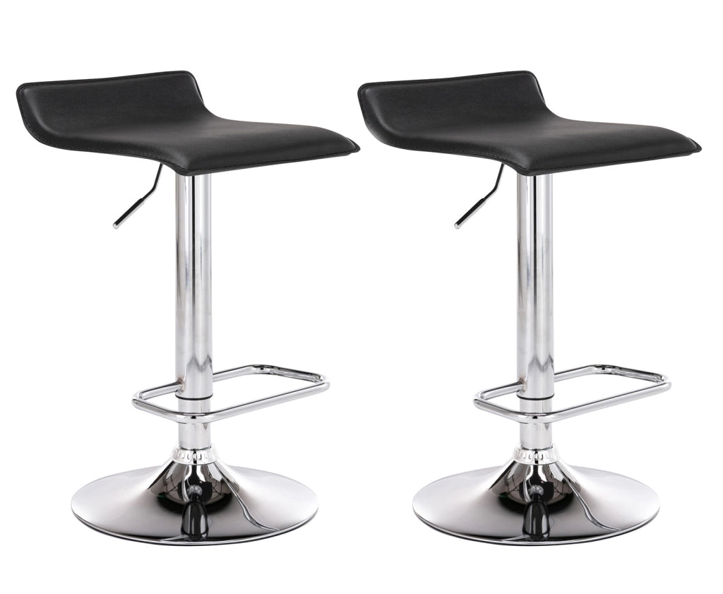 Set 2 Sgabelli Bar DYN nero