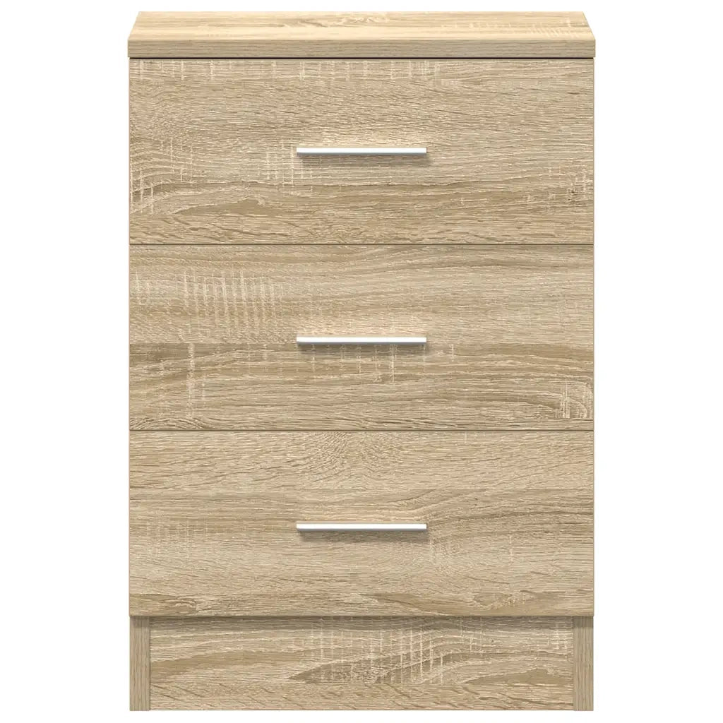 Comodino Rovere Sonoma 38x35x56 cm in Truciolato cod mxl 30910