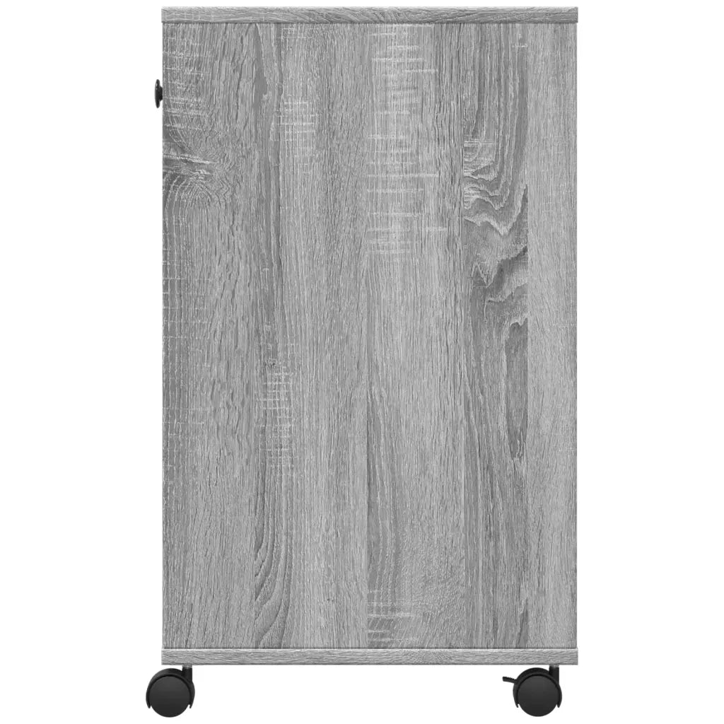 Supporto per Stampante con Ruote Grigio Sonoma 60x40x68,5 cm 840644