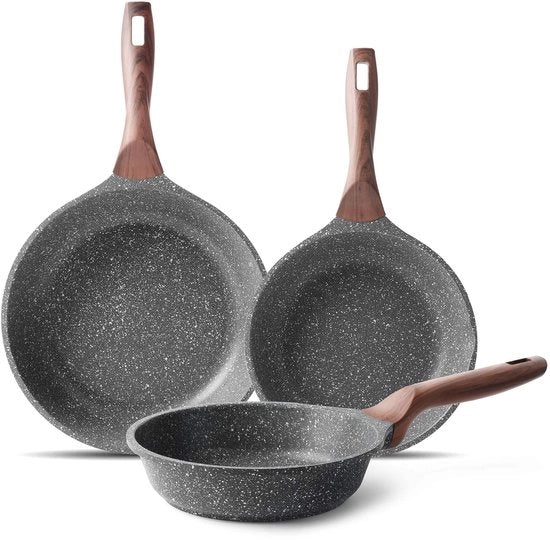 Piastra elettrica in acciaio inossidabile 123 litri - Set - Induzione - Piastra da cucina - Materiale gusciato - Duraturo - Piastra da cucina