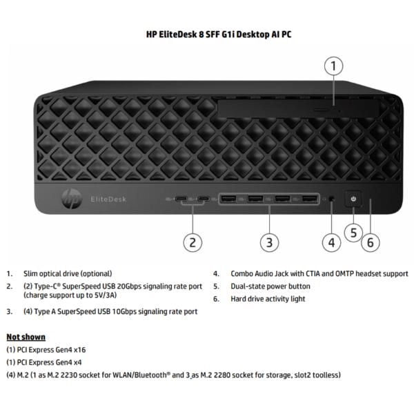 Esff8 g1i ultra 7 32 1tb w11p - D5BB7ET#ABZ