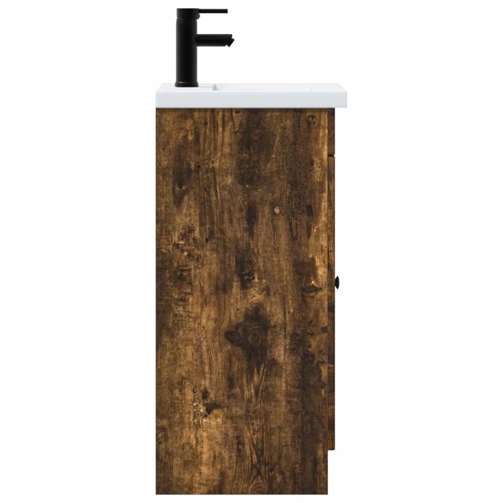 Mobile da bagno con lavabo Rovere Fumo 42 x 40 x 84,5 cm 890059