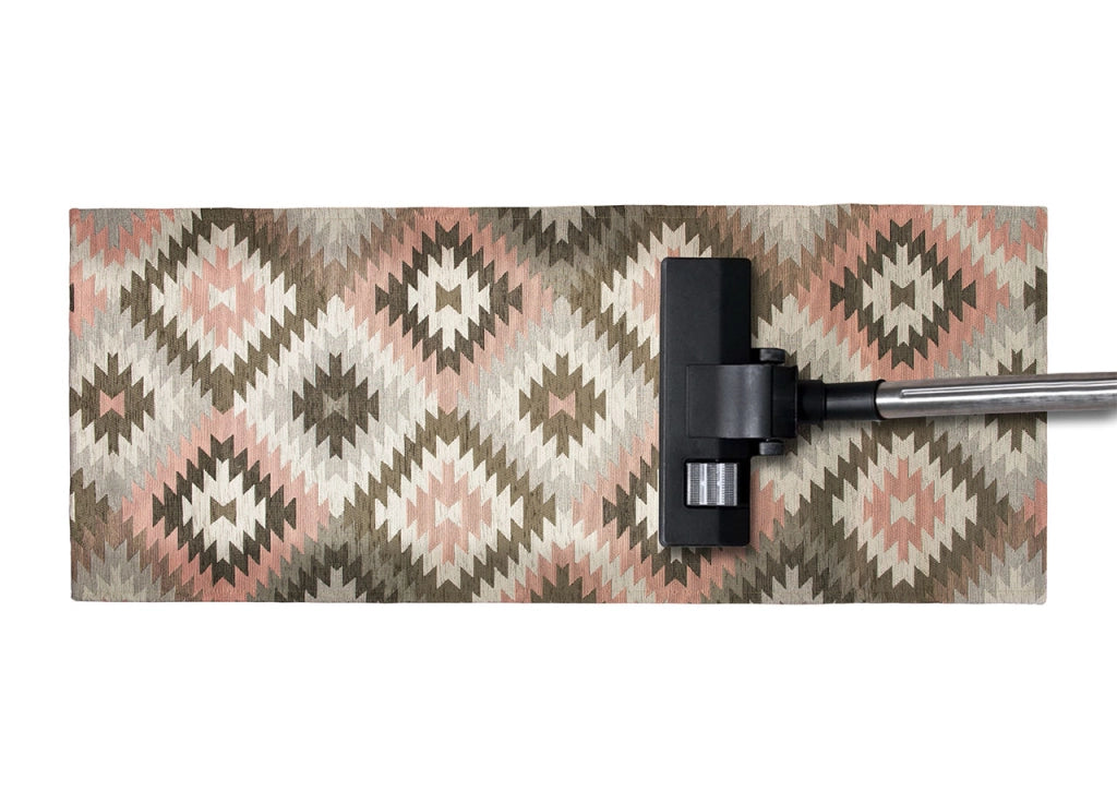 Tappeto Arredo Antiscivolo Camera Salotto Disegno Astratto Geometrico Avana By Suardi - 115x175 - Rosa