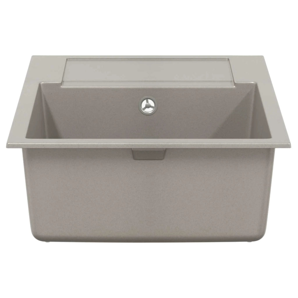 Lavello Grigio 780 x 500 mm 80% Quarzo e 20% Resina CFW7736878