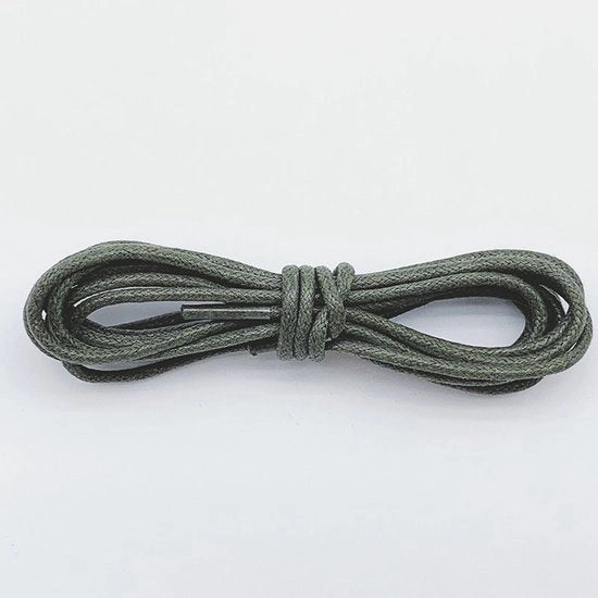2 paia di cavi in cotone di 160 cm - Cavi in cotone cerchiati di 2,5 mm - Cavi cerchiati robusti - Cavi in cotone duraturi - Cavi per stivali - Cavi in pelle impermeabili - Cavi per scarpe e stivali