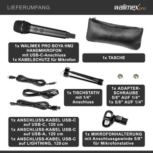 Boya HM2 Microfono palmare