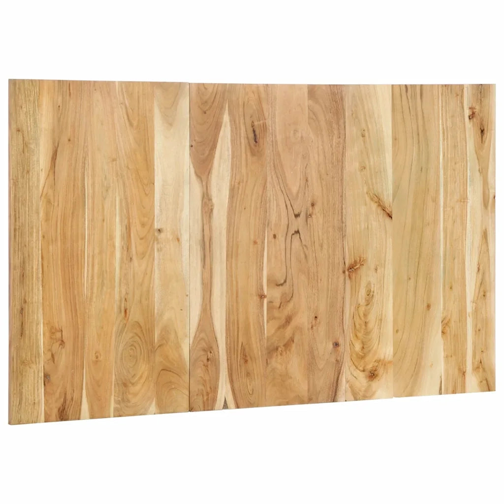 vidaXL Testiera 140 cm in Legno Massello di Acacia