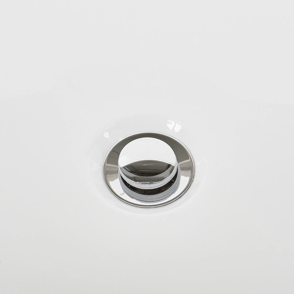 Vasca da bagno freestanding ovale in acrilico bianco opaco 170 x 80 cm Finitura scanalata Bagno in stile moderno
