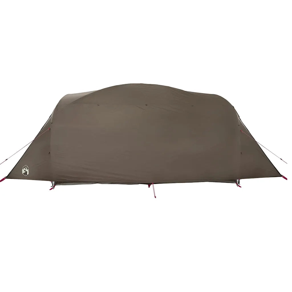 vidaXL Tenda Familiare a Tunnel per 6 Persone Marrone Impermeabile