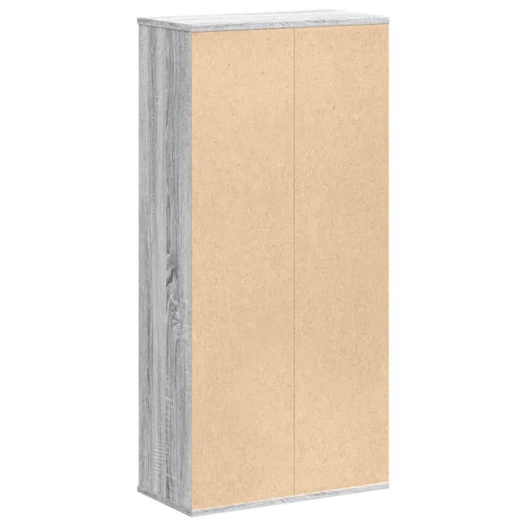 Libreria Grigio Sonoma 50x25x105 cm in Legno Multistrato 852794