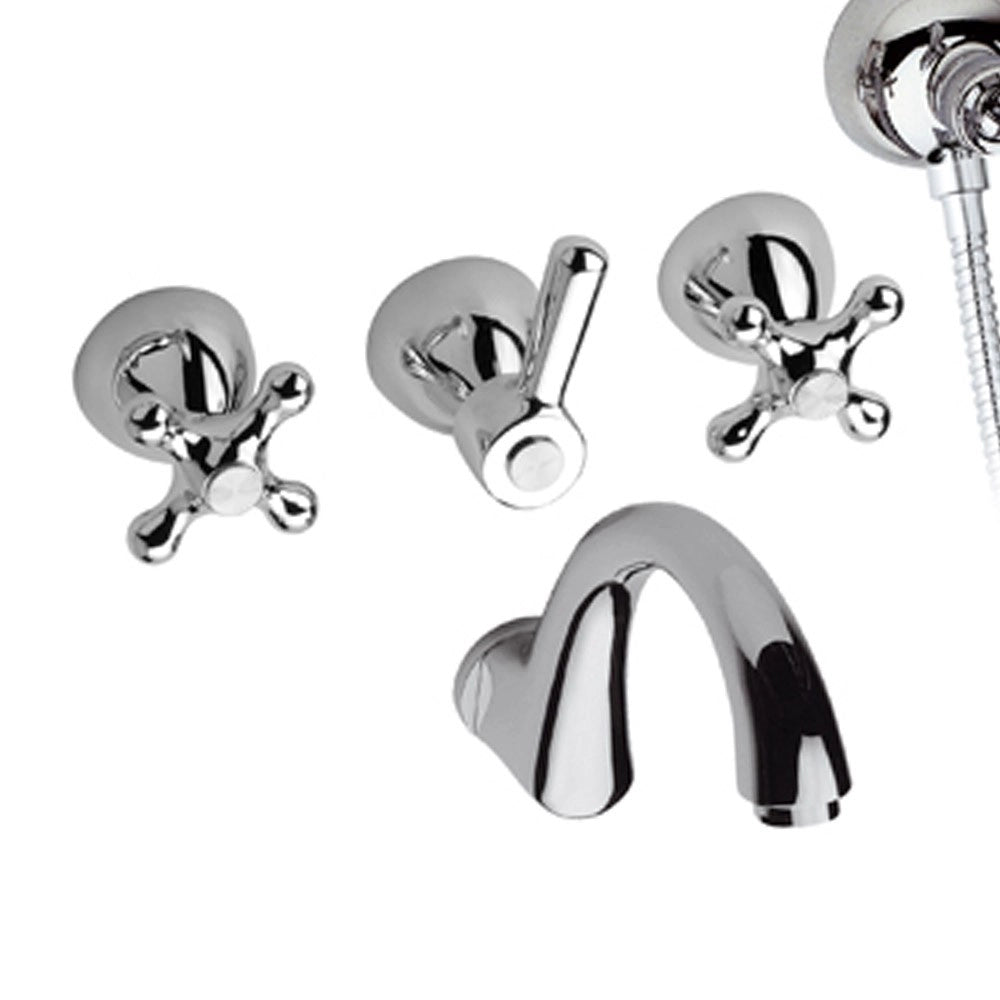 Set rubinetto vasca da incasso - serie liberty