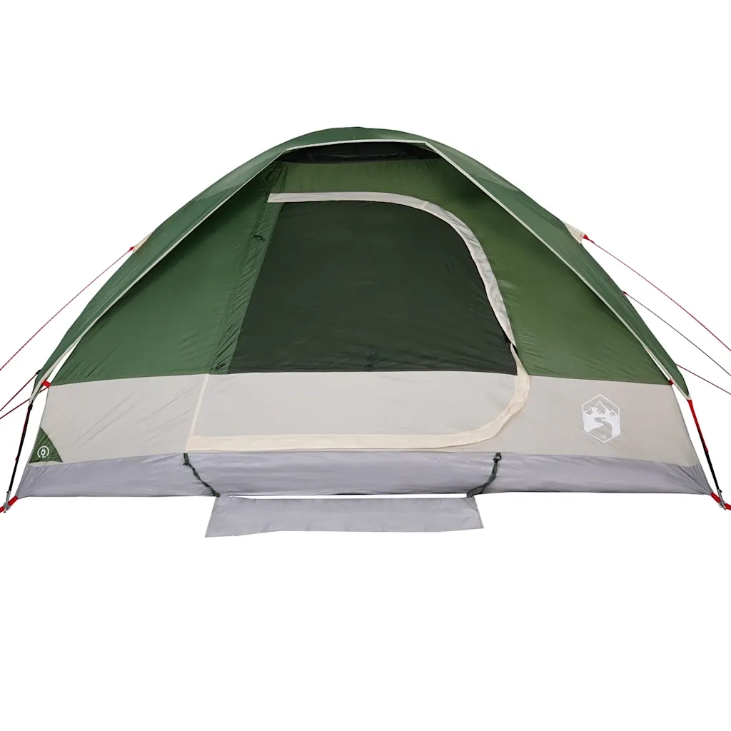 Tenda da Campeggio a Cupola per 6 Persone-Tenda per Escursionismo Verde Impermeabile 305236