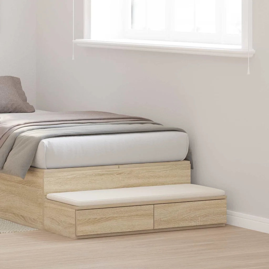 Cassetti per letto Rovere Sonoma 75 x 36,5 x 16,5 cm 866965