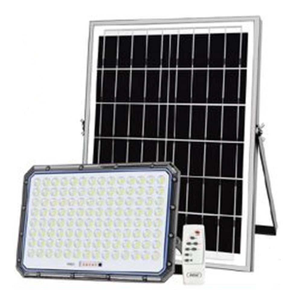 Trade Shop - Faretto Proiettore Led Pannello Solare 3000w Ip66 Impermeabile Telecomando Esterno Q-l90 -