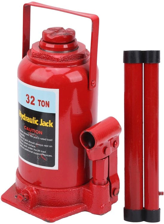 Cricchetto Idraulico 32 Ton - Altezza di Elevazione 25-47 cm - Per
