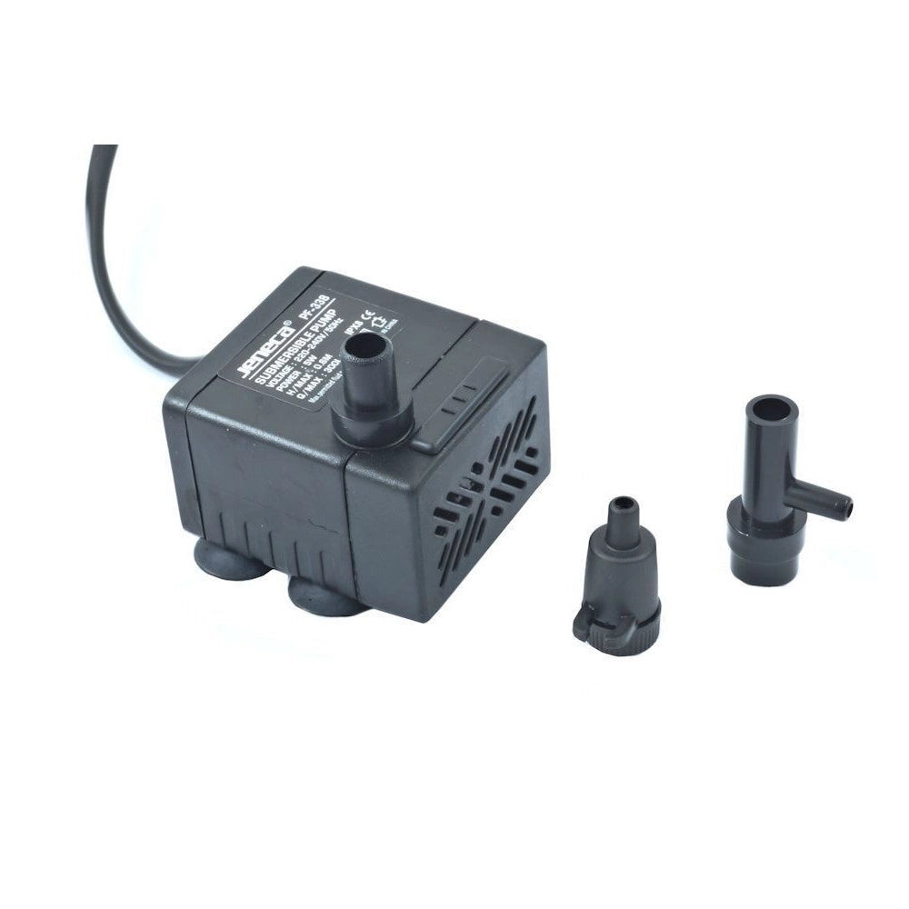Trade Shop - Filtro Per Riciclo Acqua 5w 300 L/h Pompa Sommersa Per Acquario Stagno Pf-338 -