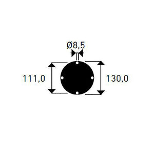 Doccia da Giardino Temporizzatore ATI Docce Stilo-P Inox Anodizzato