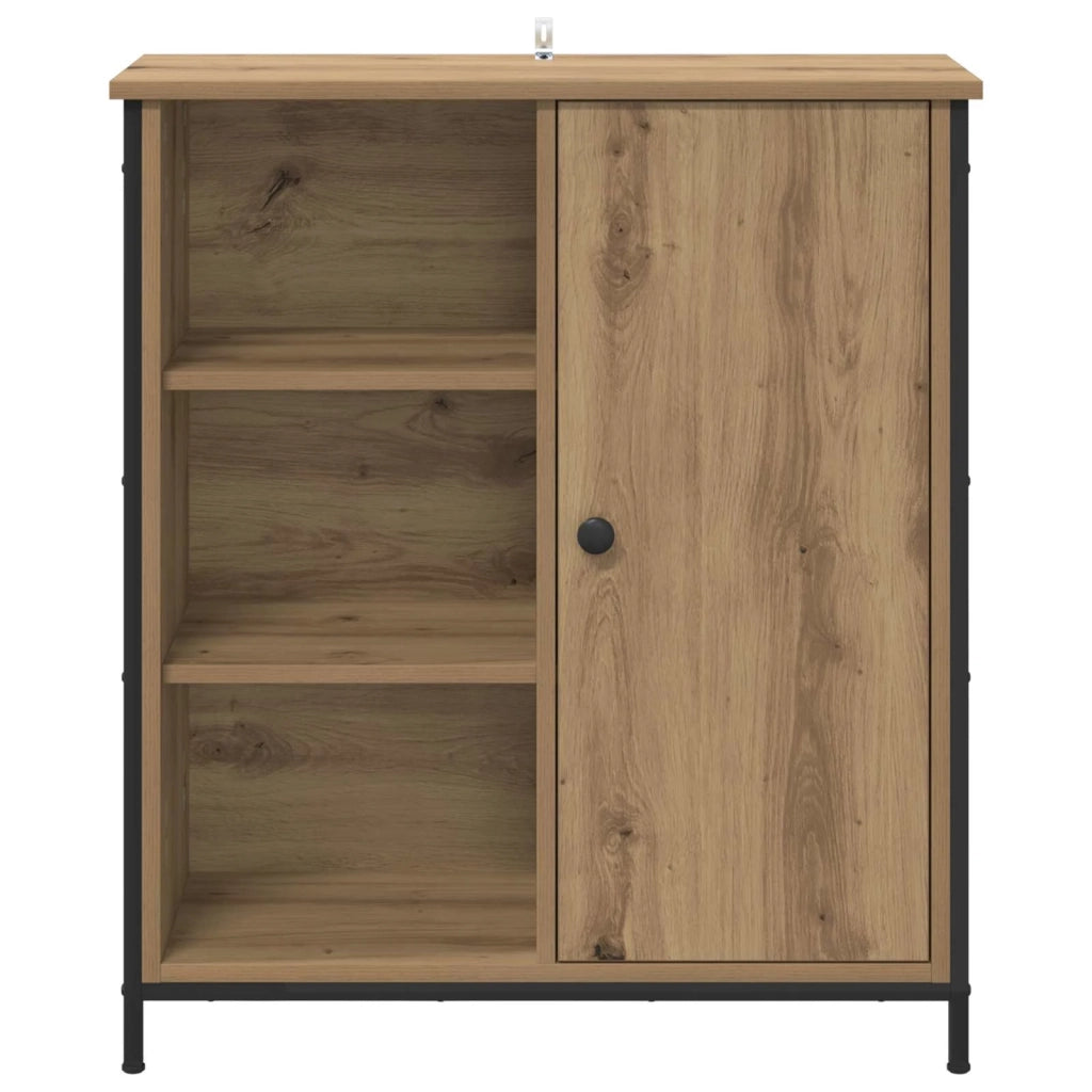 Credenza | Madia | Buffet da pranzo | Armadio da pranzo Rovere artigianale 70 x 30 x 80 cm Legno multistrato