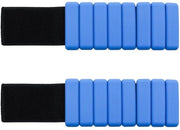 Maniglie di peso 1 kg - Portatile - Regolabili - In silicone - Per yoga/danza/corsa - Comodi e idonei per la pelle - Pesi per polso