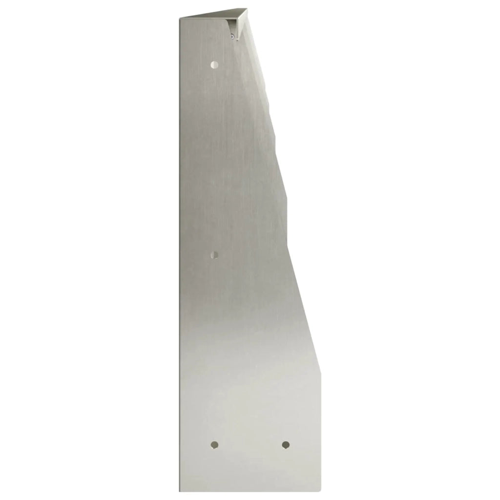Muro di contenimento 4 pz 100 x 12 x 40 cm Acciaio Inox Argento 3449041