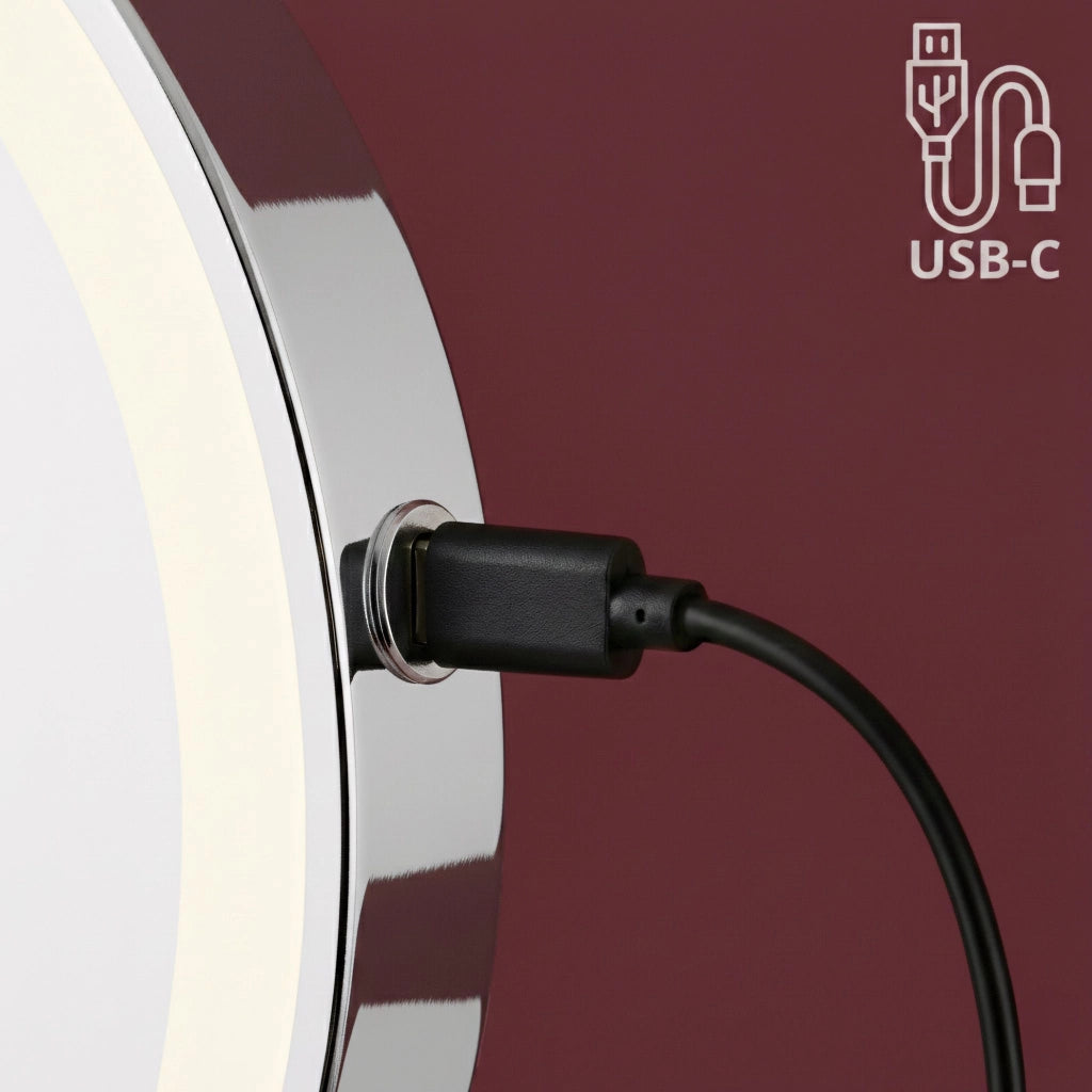Specchio Led Glow Chrome