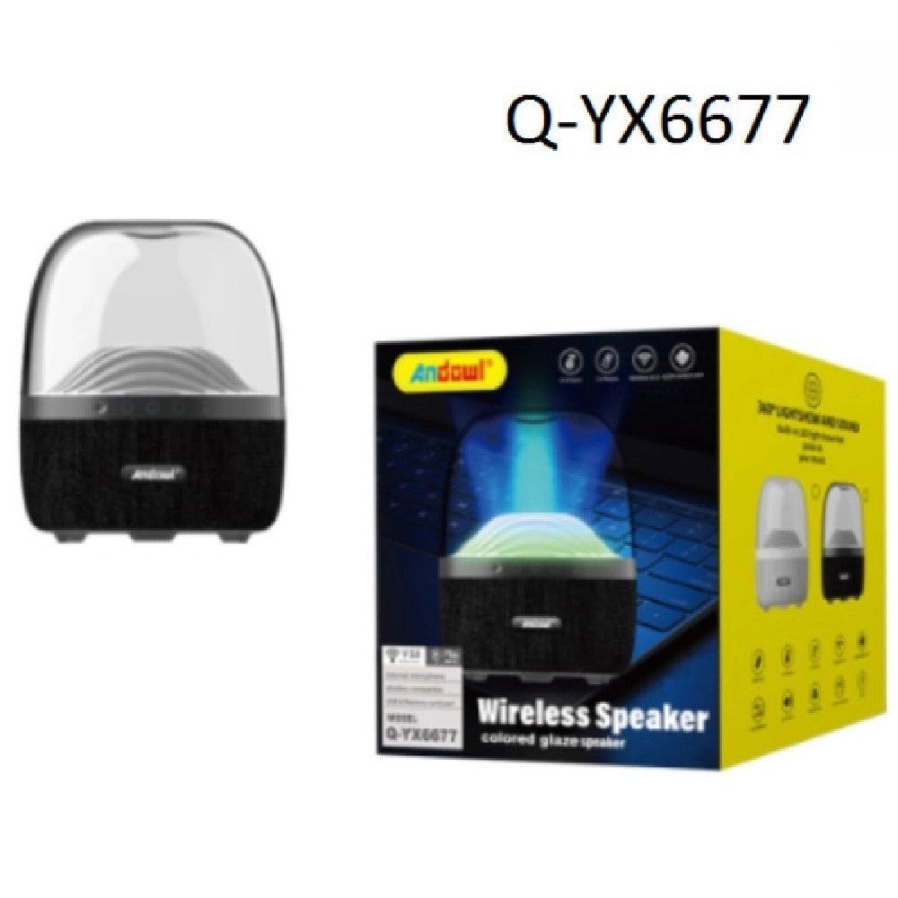 Trade Shop - Altoparlante Ricaricabile Wireless Bluetooth Da 5 W Con Radio Portatile Q-yx6677 -
