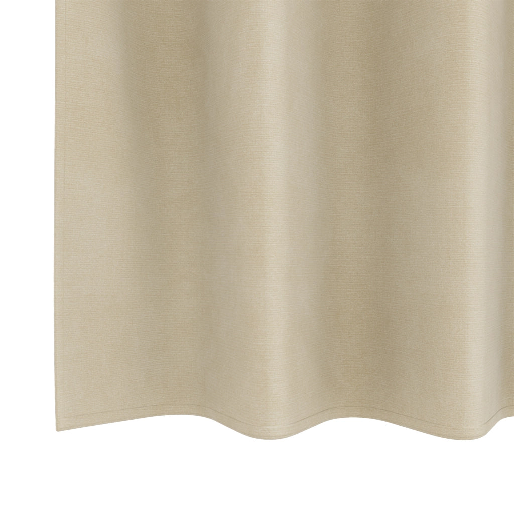 Tende oscuranti  con occhielli 2 pezzi velluto crema