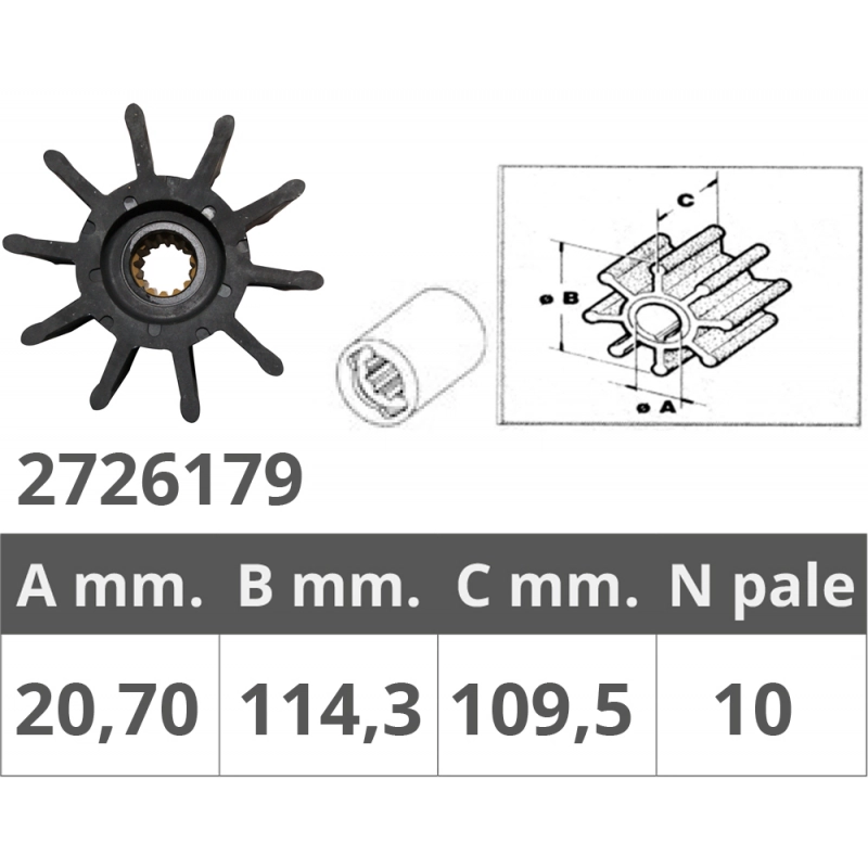 GIRANTE POMPE SHERWOOD 22000K