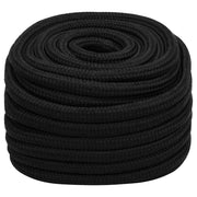 Corda da Lavoro Nera 20 mm 50 m in Poliestere 152841