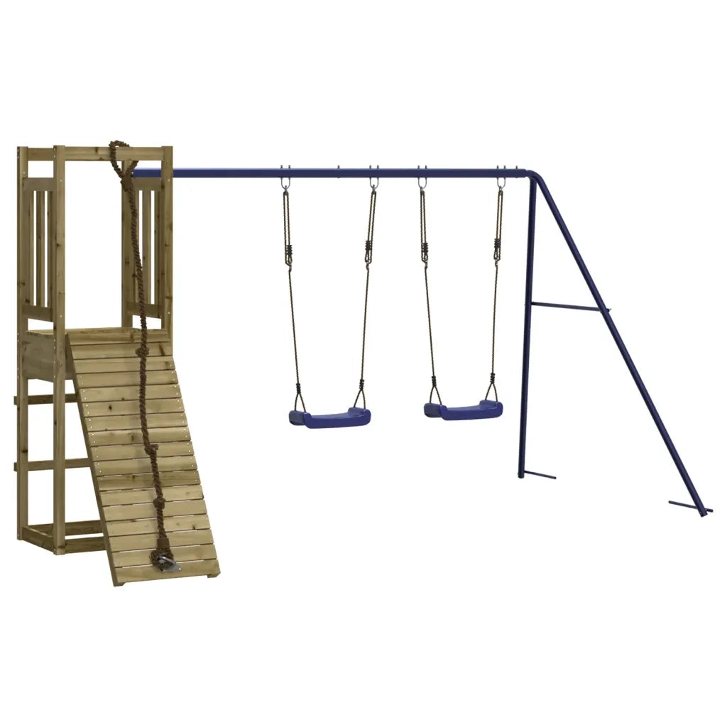 Set da Gioco da Esterno in Legno di Pino Impregnato CFW2099534