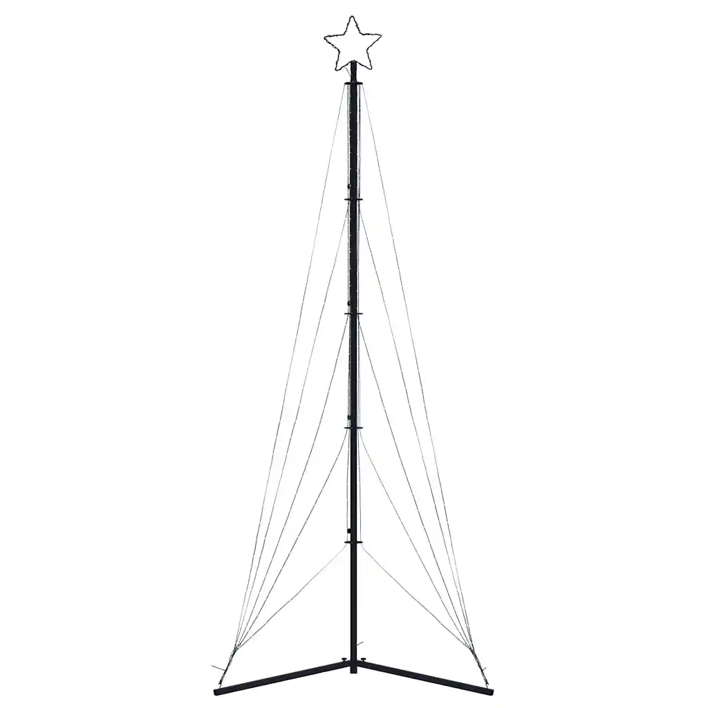 Albero di Natale a LED-Luci decorative natalizie 525 LED Bianco Freddo 302 cm