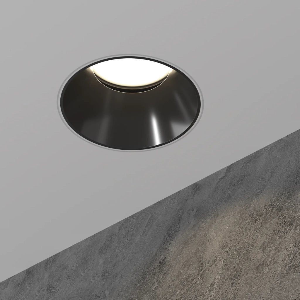 Maytoni Lampada da Incasso Share 1 luce GU10 bianco metallo alluminio