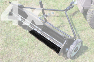 Spazzole di ricambio 55 cm per spazzatrice da prato da 105 cm 4 pezzi Trattorino tosaerba