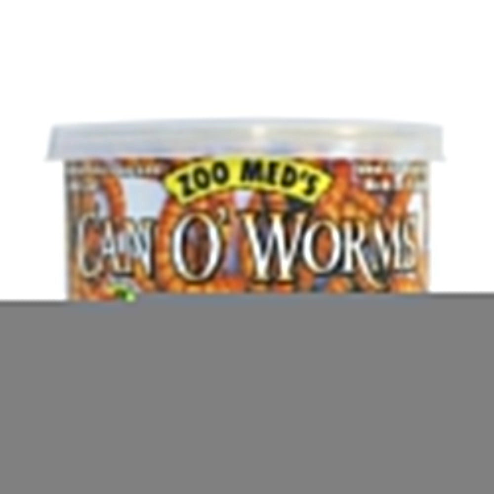 Zoo Med Can O' Worms 35gr - Ideale per Draghi Barbuti lucertole, tartarughe, pesci e uccelli