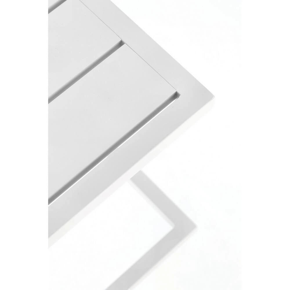 Set di 2 Tavolini da Giardino in Alluminio 40x40 cm - AURI