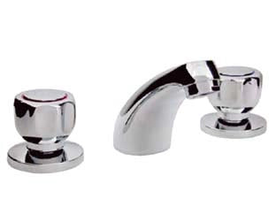 BATTERIA LAVABO SERIE SCUDETTO TESTA CIECA    CROLLA