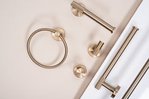 Portasciugamano Da Bagno 6603 Modern Brush Gold