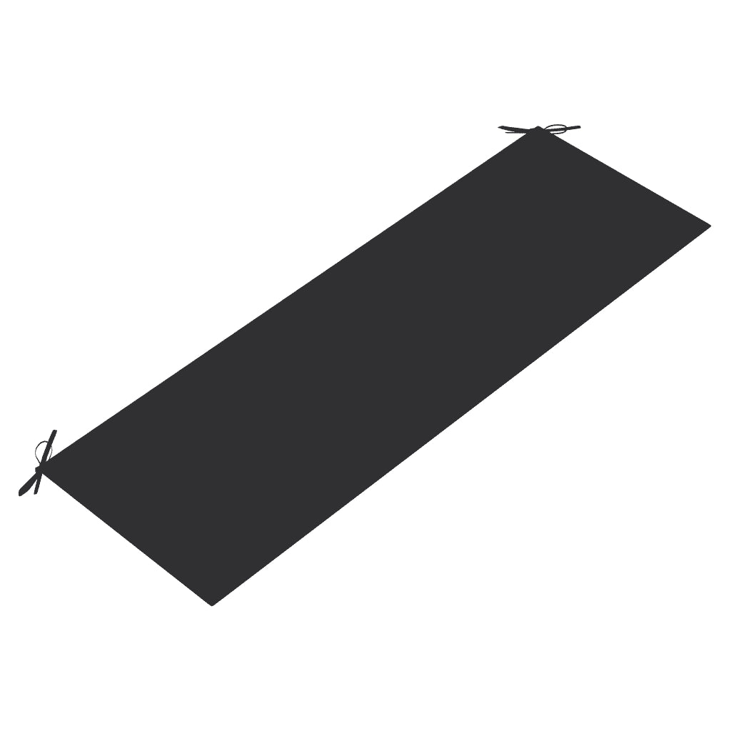 Panchina da Giardino 3 Posti e Cuscino 150cm Massello Eucalipto 3060996